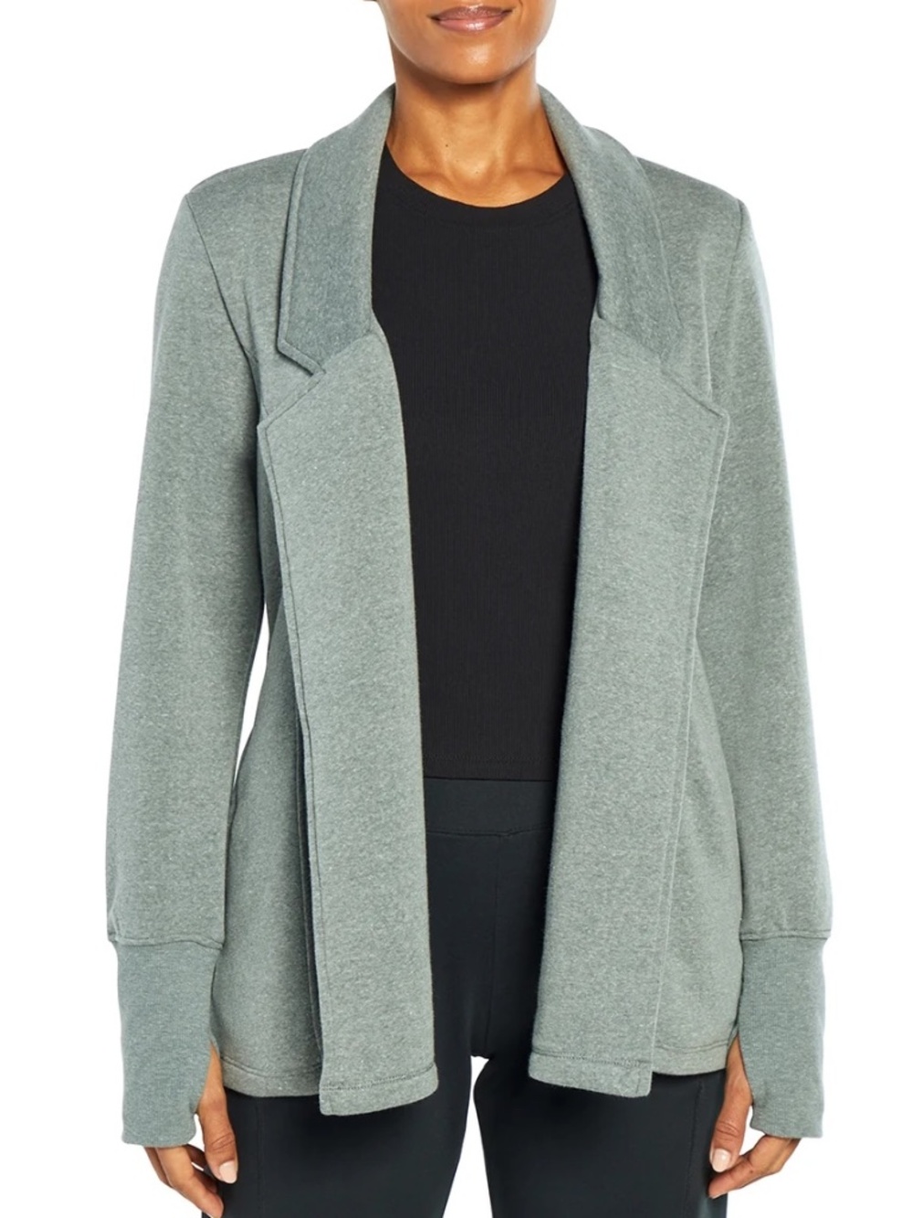 Marika Havana Blazer-style Cardigan